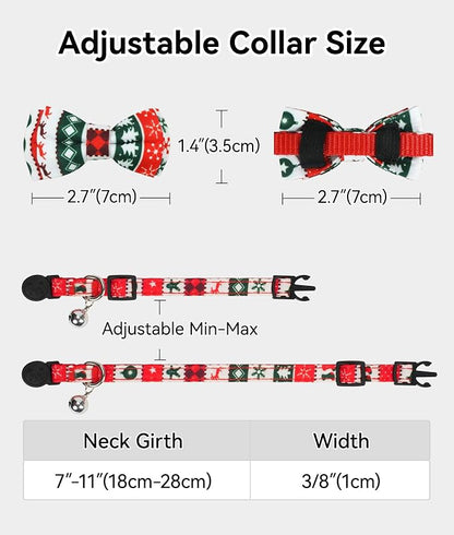 Joytale Upgraded Christmas Cat Collar - Image 5