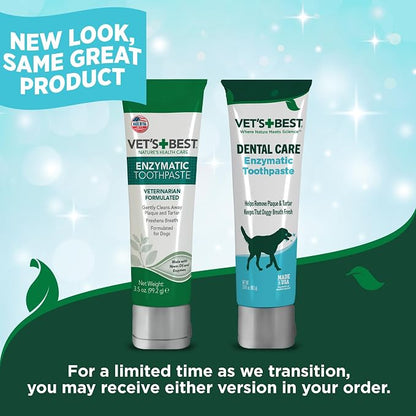 Vet's Best Dog Toothpaste & Dog Toothbrush, Dental Kit, Plaque Remover - Image 9