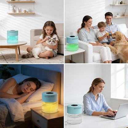 Water Air Purifiers for Home, Water Based Air Purifier Fits Essential Oil - Image 8