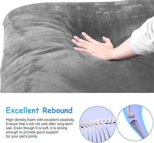 Dog Bed for 150 Pounds Dogs, Super Comfy Large Bed, 47 Inches Orthopedic - Image 2