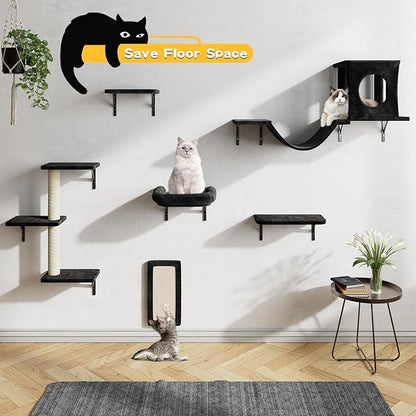 NUNU LAB Cat Wall Shelves, Indoor Cat Furniture - Image 4