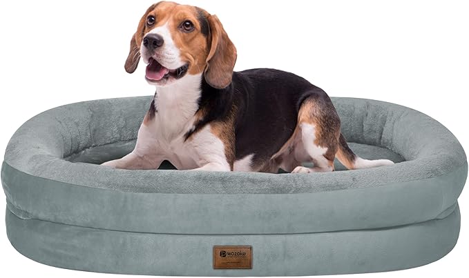 Orthopedic Waterproof Large Dog Bed: Memory Foam Washable Dog Bed by Wozoke