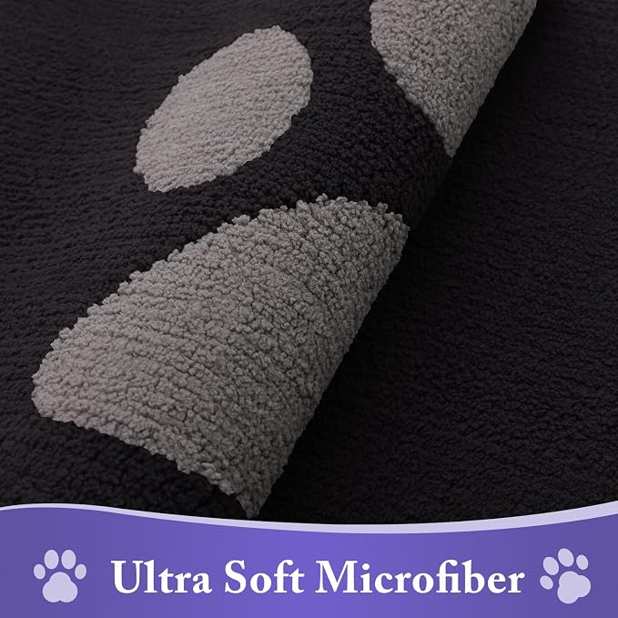 Buganda Dog Door Mat for Muddy Paws, Absorbent Dirt Trapper Non Slip Indoor - Image 3