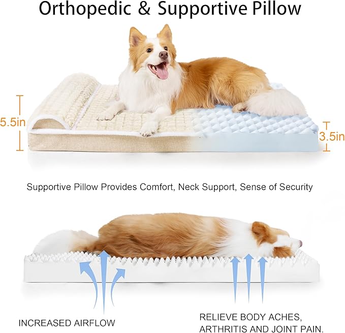 Orthopedic Jumbo Dog Bed Large Sized Dog - Image 6
