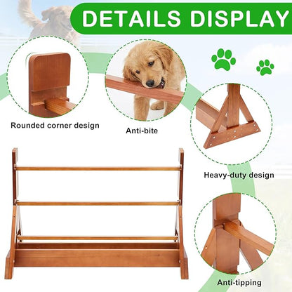 Leinuosen Wooden Dog Agility Jump - Image 3