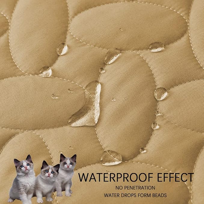 Ameritex Waterproof Pet Bed Cover Anti-Slip Dog Bed Blanket - Image 3