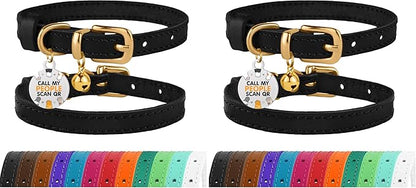 BRONZEDOG Leather Cat Collar by BRONZEDOG