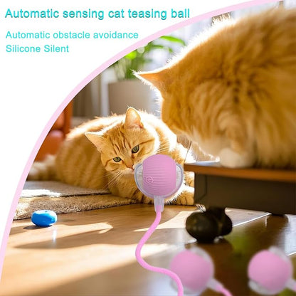 Interactive Cat Dog Toy Ball: Indoor Small Automatic Moving Smart Rolling Fun - Image 8
