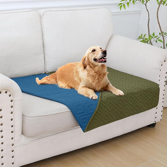 hyha Waterproof Dog Blanket, Soft Pet Bed Blankets, Waterproof Sofa Couch Cover by hyha