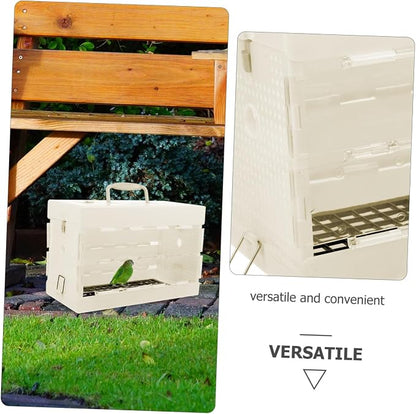 HANABASS Bird Travel Carrier Small Bird Cage - Image 7