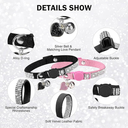 Rhinestone Cat Collar Breakaway - Image 2