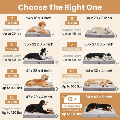 OhGeni Orthopedic Waterproof Dog Bed - Image 3