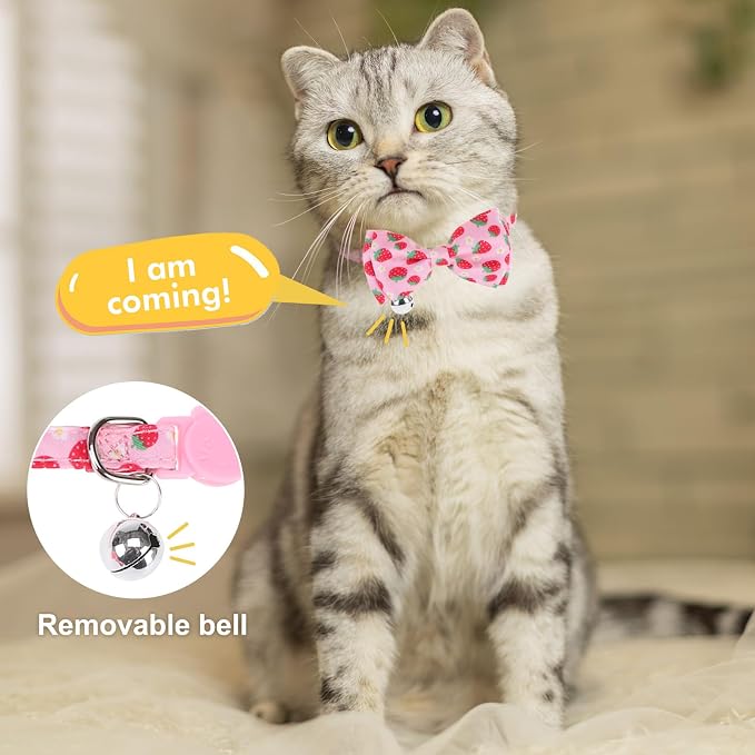 Breakaway Cat Collars with Bell & Cute Pendants - Image 6