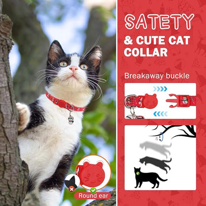 SCENEREAL Christmas Cat Collar Breakaway - Image 5