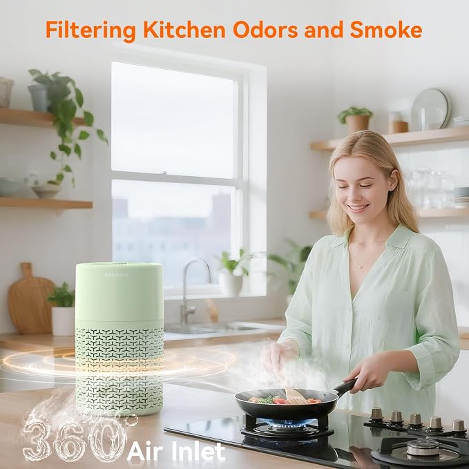 AIRROMI Pets Air Purifier for Home Allergies, - Image 3