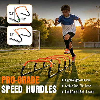 Agility Ladder, Soccer Football Training Equipment Set - 20ft Speed Ladder - Image 5