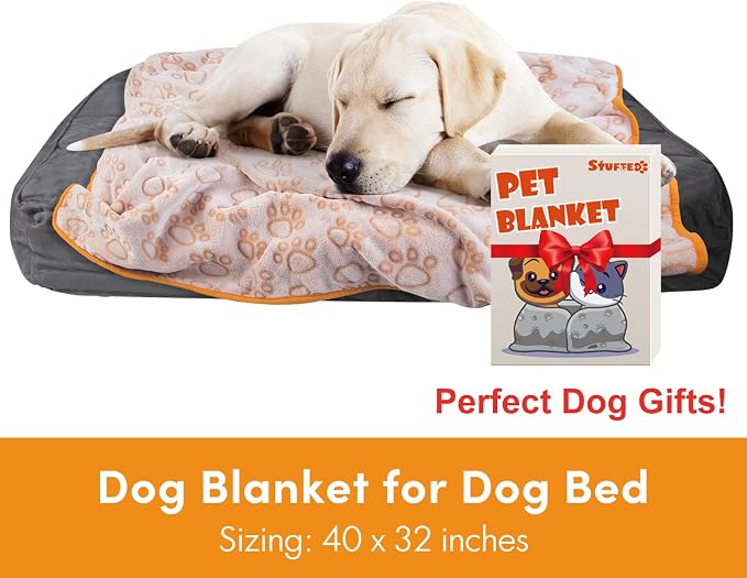 Stuffed Premium Soft Dog Blanket, - Image 4