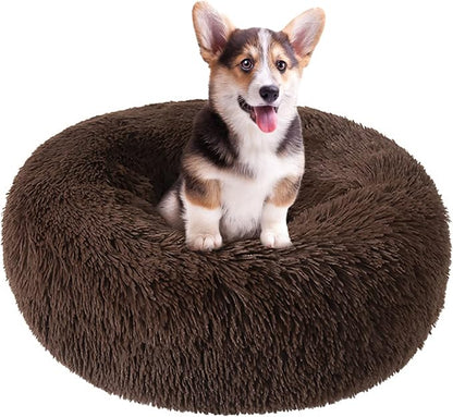 Nisrada Dog Bed for Small Medium Large Dogs, 24 inch Calming Dogs Bed, by Nisrada