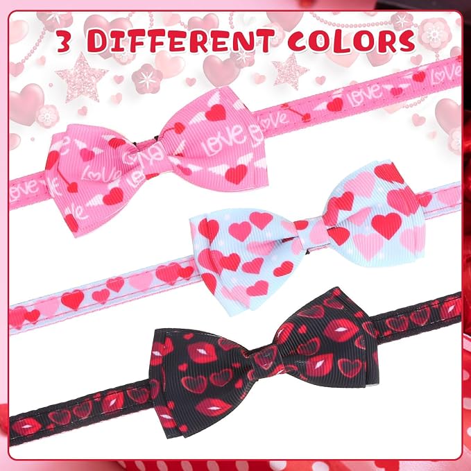 KOOLTAIL Pink Cute Cat Collars Breakaway - Image 3