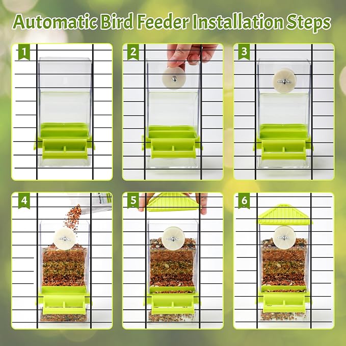 Rypet No Mess Automatic Bird Feeder - Image 7