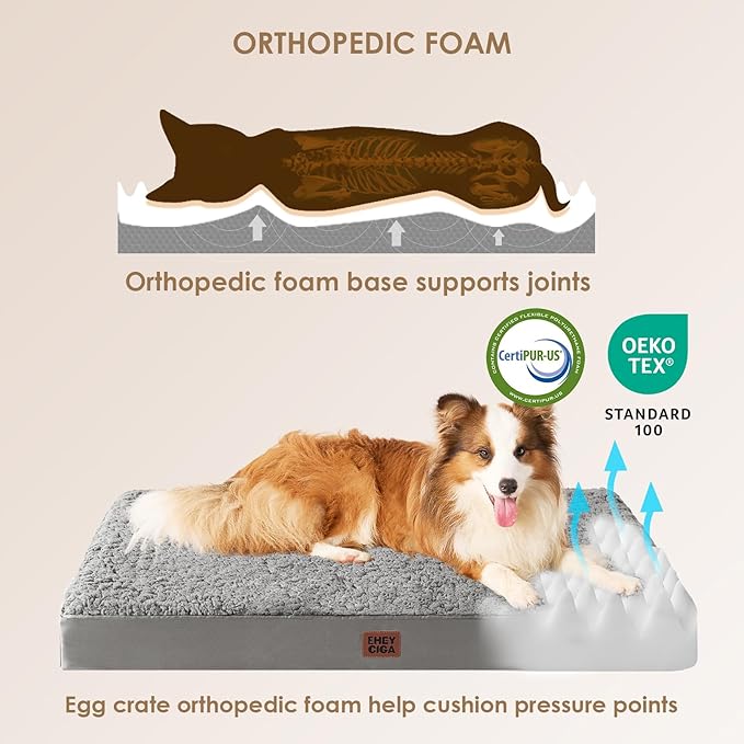 EHEYCIGA Orthopedic XL Dog Beds - Image 3