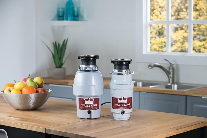 Waste King Legend Series Continuous Feed Garbage Disposal - Image 2