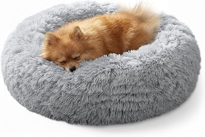 JOLLYVOGUE Calming Dog Bed for Small Dogs by JOLLYVOGUE