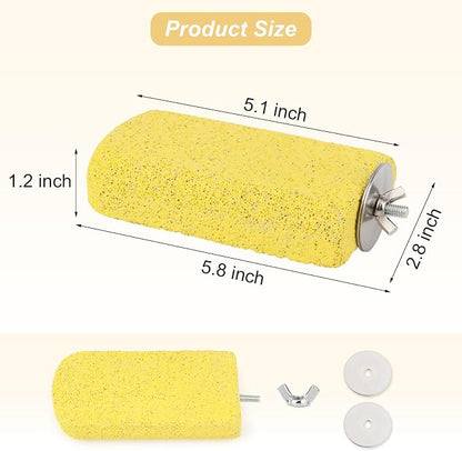 Wontee Bird Chewing Toys Grinding Beak Bird Perch Stand - Image 4