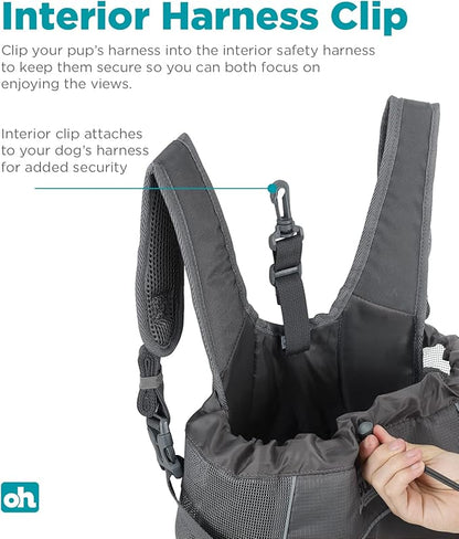 Outward Hound PupPak Dog Front Carrier, Padded Straps, Breathable Mesh - Image 4