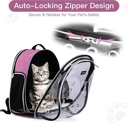 BAGLHER Cat Carrier Backpack Bubble - Image 3