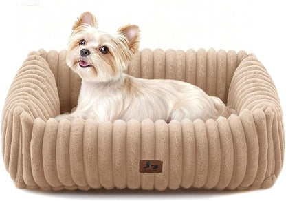 Washable Dog Bed for Small Medium Dogs by WARMREST