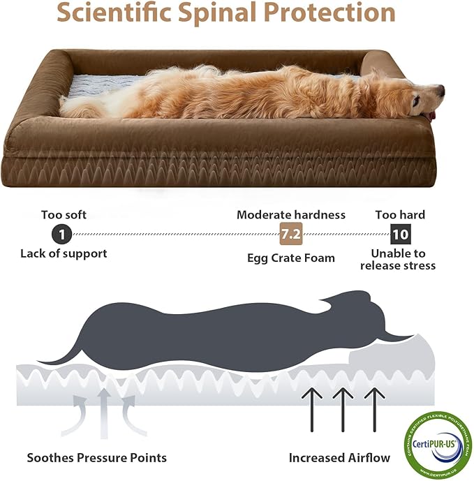 WNPETHOME XL Extra Large Dog Bed, Washable Dog Couch - Image 4