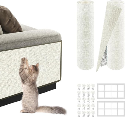 2Pack Total 78.7"x15.8" Cat Scratch Mat by ZLAFM