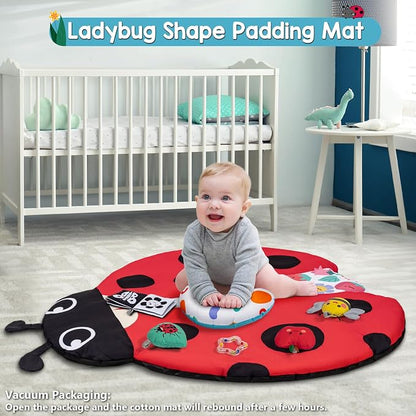 Jyusmile Baby Play Gym Mat, 8-in-1 Tummy Time Mat - Image 4