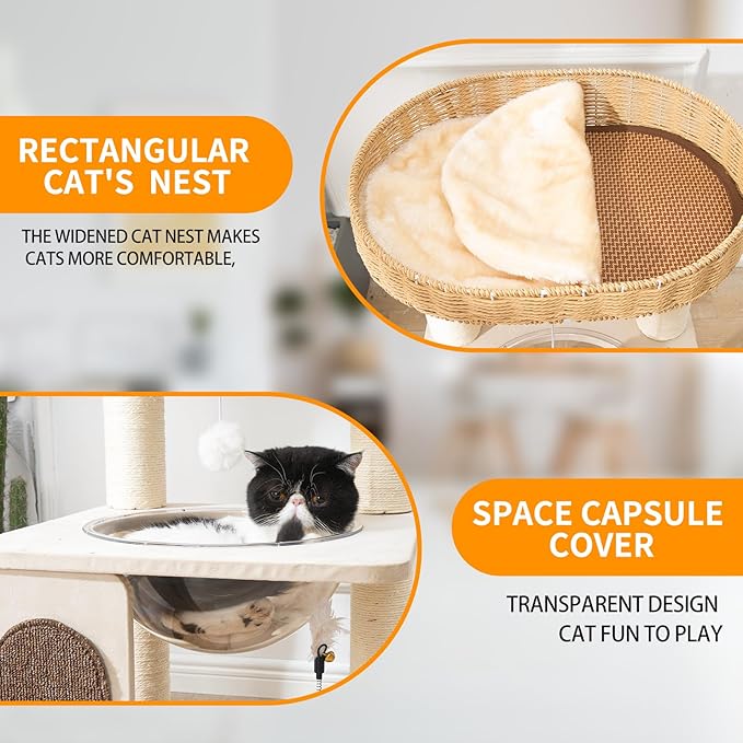 Modern Cat Tree for Indoor Cats - Image 3