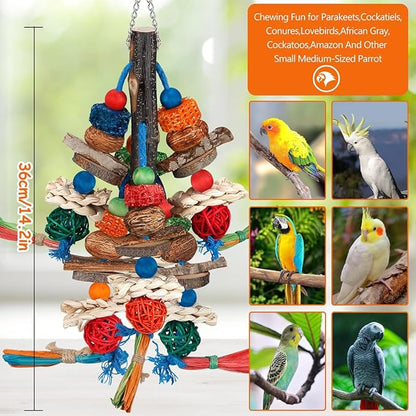 Bird Toys, Parrot Toys Exciting Chewing Fun - Image 6