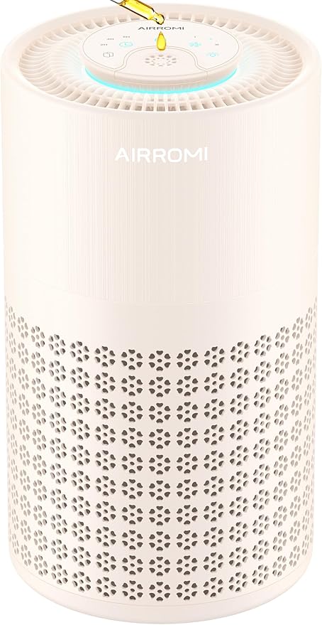 AIRROMI Air Purifier for Bedroom by AIRROMI