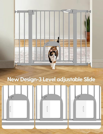 Babelio 36" Tall Upgraded Baby Gate - Image 3