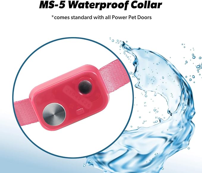 MS-5 Automatic Pet Door Collar 2-Pack, Genuine High Tech Pet Brand Dog Collar - Image 3