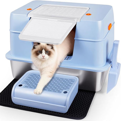 Vivifying Stainless Steel Litter Box by Vivifying