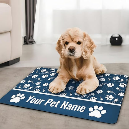 Personalized Dog Food Mat Custom Pet Feeding Absorbent Mats - Image 6