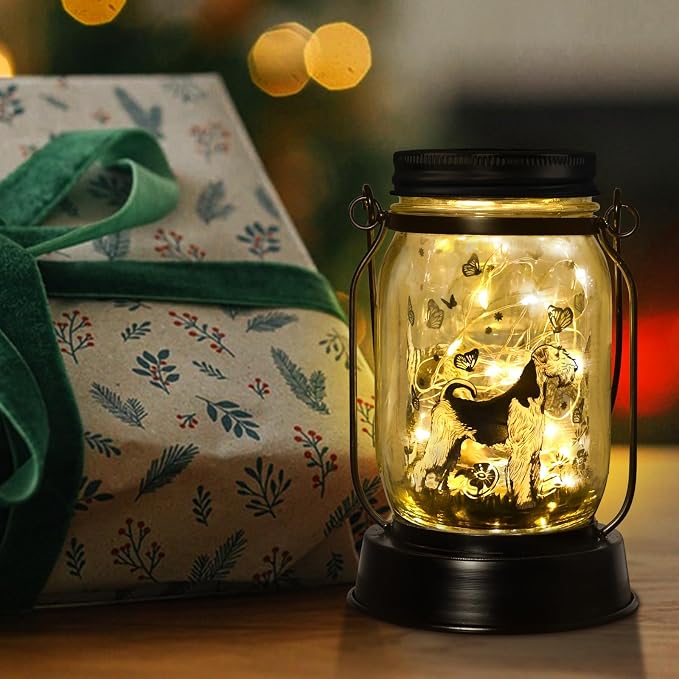 Kerry Blue Terrier Gifts for Women/Men, Pet Solar Lanterns Kerry Blue Terrier - Image 4