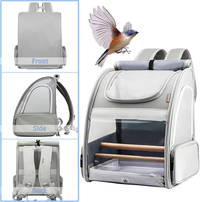 Texsens Bird Carrier Backpack - Image 3