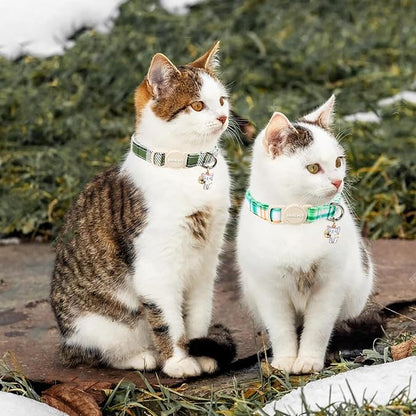 ARING PET 2 Pack Cat Collar-Cute Cotton Cat Collar - Image 4