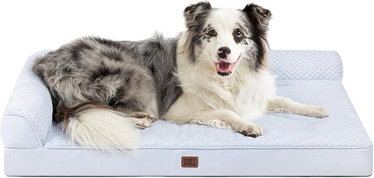 EHEYCIGA XL Dog Bed Memory Foam by EHEYCIGA