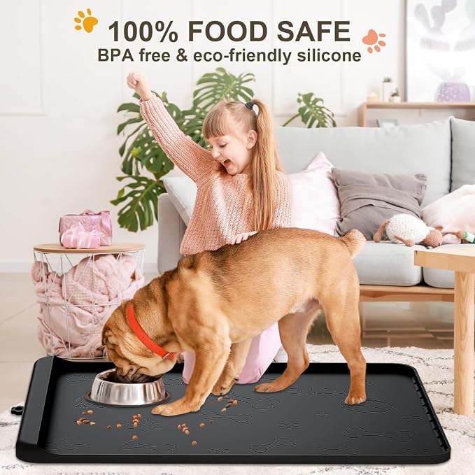 Dog Food Mat - Silicone Dog Mat - Image 7