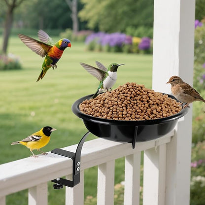 10.6-Inch Bowl Deck Mounted Bird Bath - Image 7