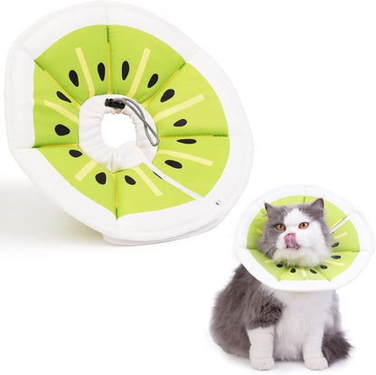 Cat Cone Collar Soft, Waterproof Cat Recovery Collar After Surgery, Adjustable by Hpetppy