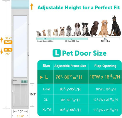 Automatic Sliding Glass Dog Door - Image 2