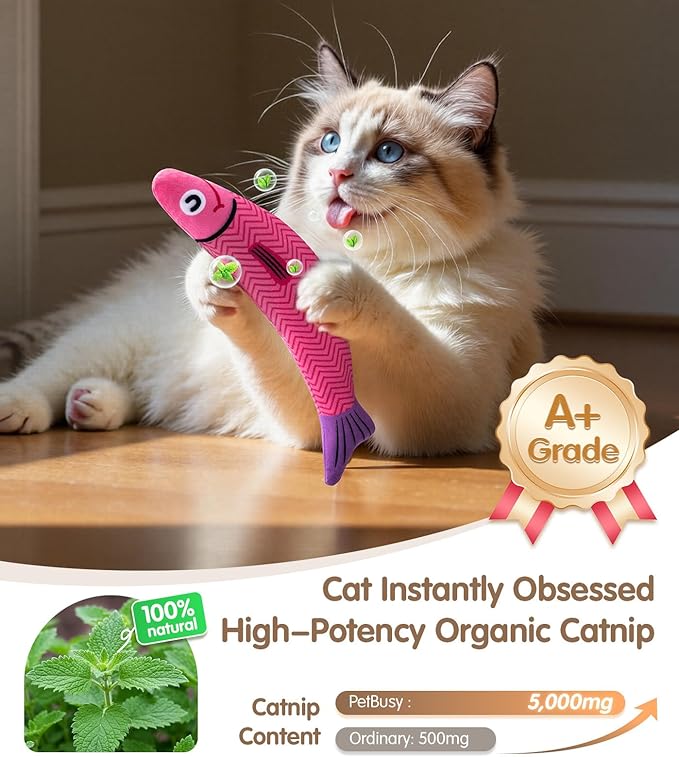 Interactive Cat Toys with Soft Chew Kicker Cat Toys - Image 2